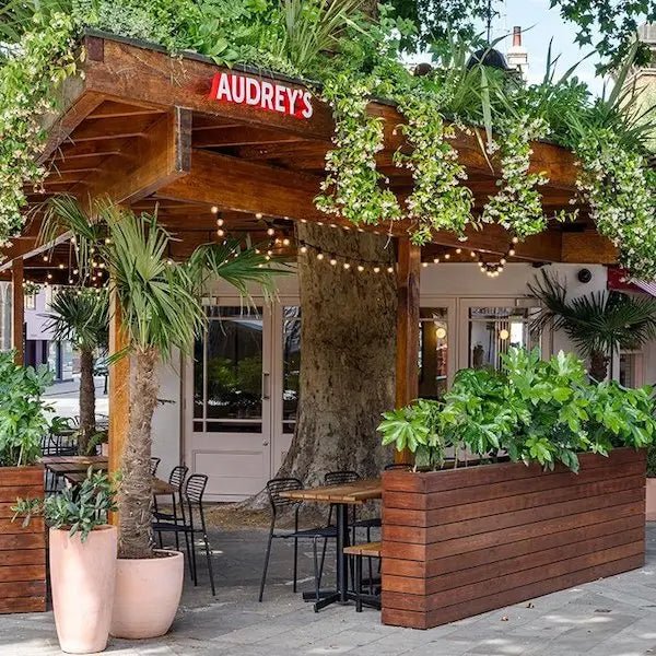 AUDREY'S, FLAT IRON SQUARE, LONDON | DYKE & DEAN LIGHTING SUPPLY | PHOTOS BY GARETH GARDNER - DYKE & DEAN