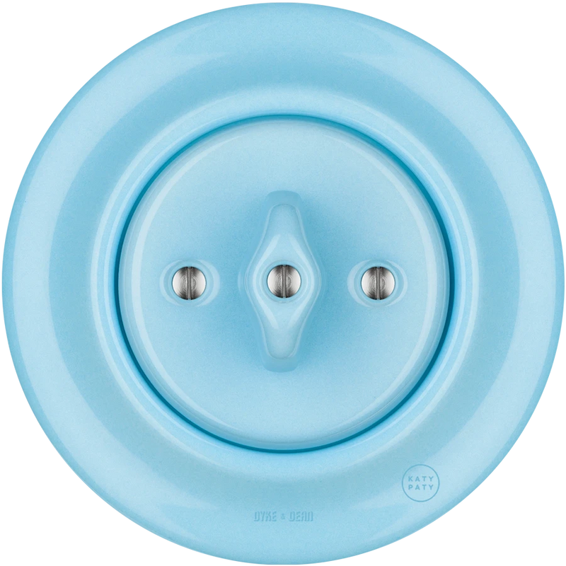 KATY PATY PORCELAIN WALL LIGHT SWITCHES - DYKE & DEAN