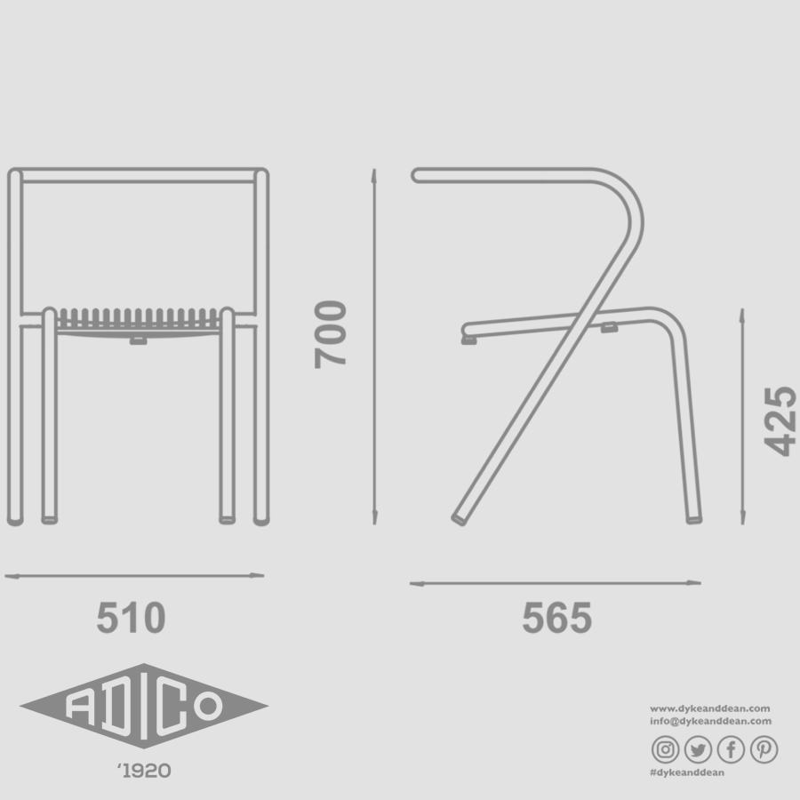 5008 GIO ADICO CHAIR - DYKE & DEAN