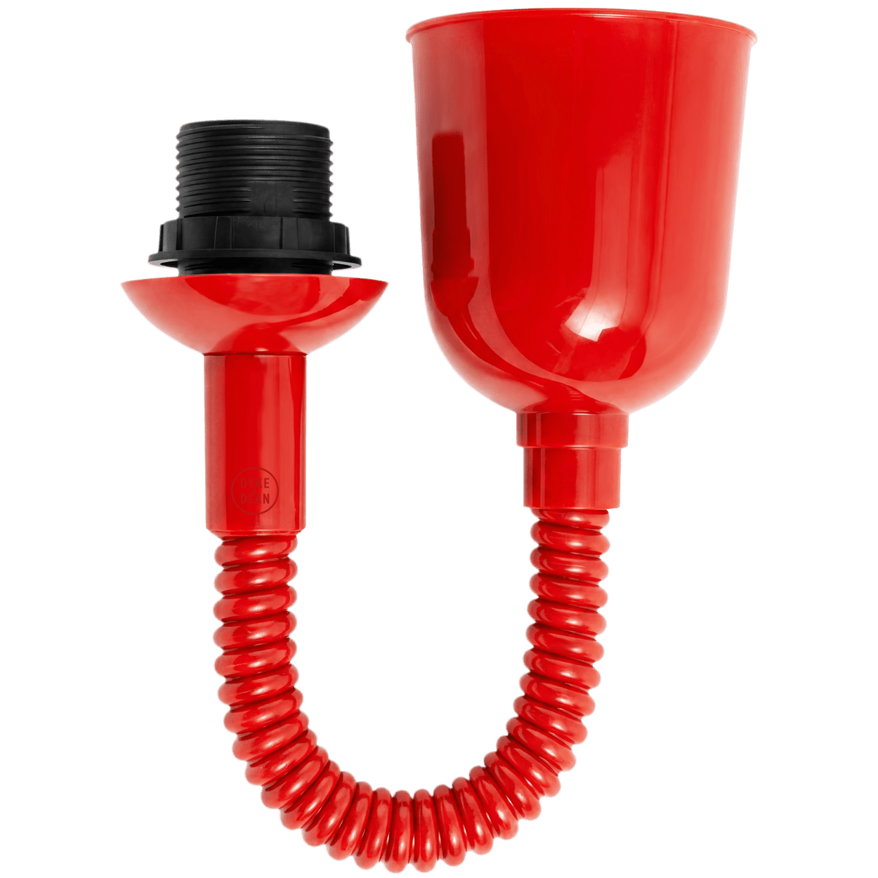70s OPALINE RETRACTABLE CORD LIGHT - DYKE & DEAN