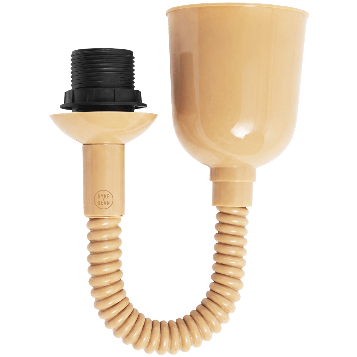 70s OPALINE RETRACTABLE CORD LIGHT - DYKE & DEAN