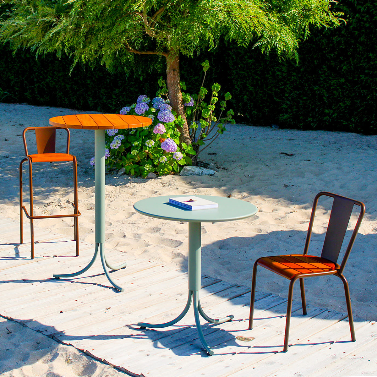 ADICO MAR FOLDING TABLE 70 STEEL