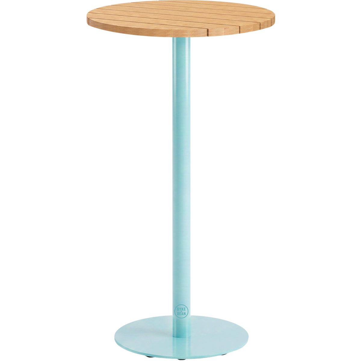 ADICO PLANA ROUND FOLDING HIGH TABLE WOOD TOP