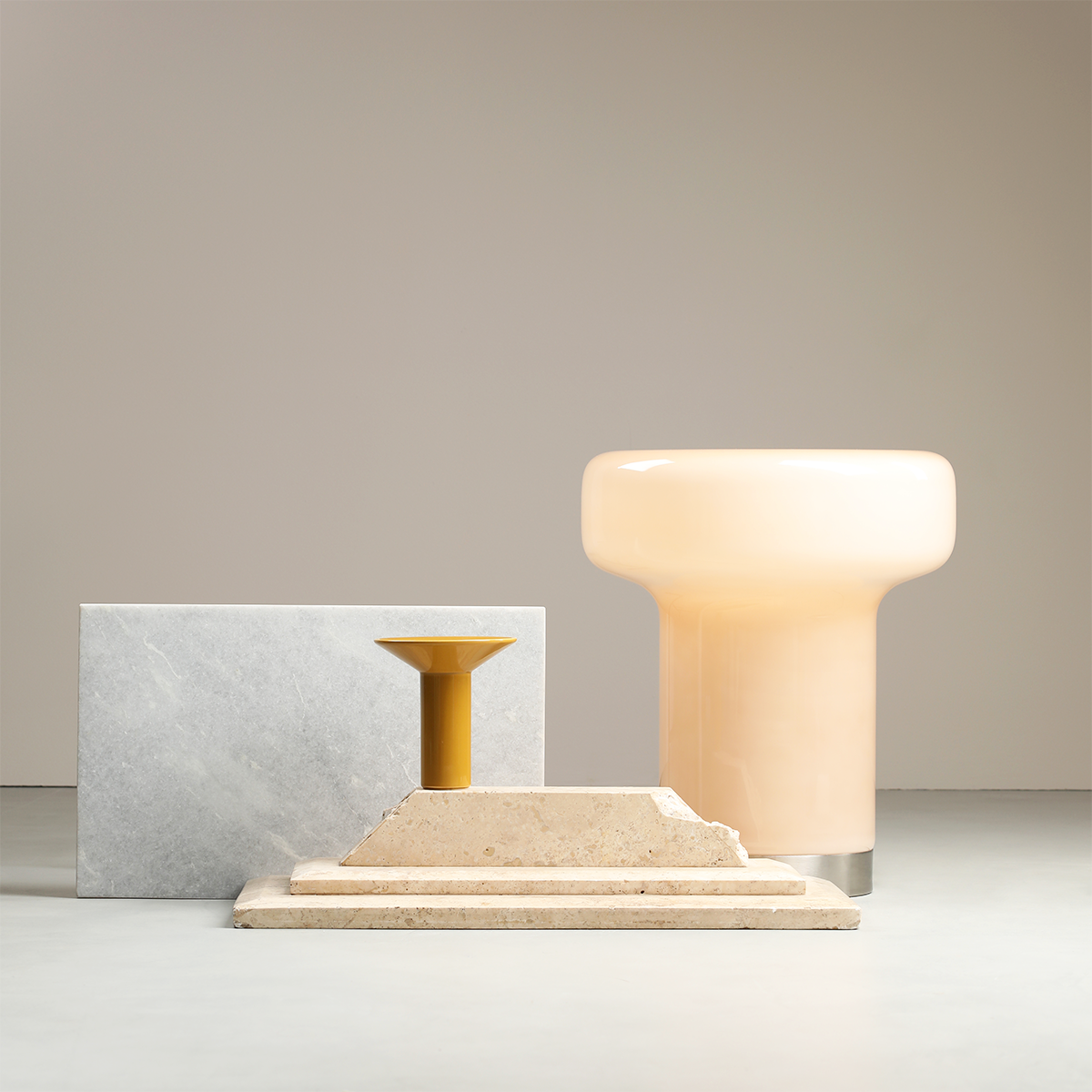 BONBON GLASS FLOOR LIGHT TOFFEE