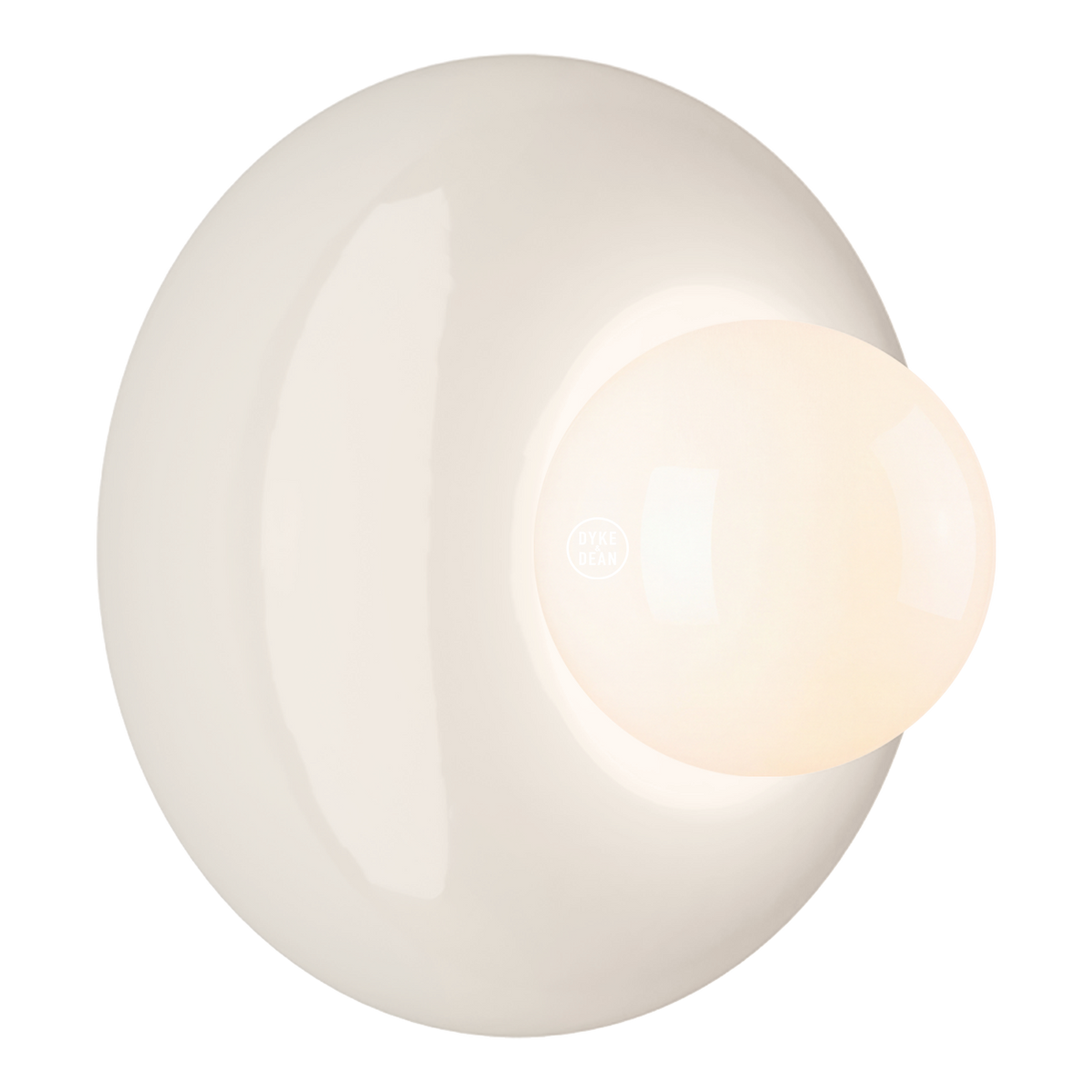 FERROLUCE BUMBUM CERAMIC DISC SCONCE WALL LIGHT
