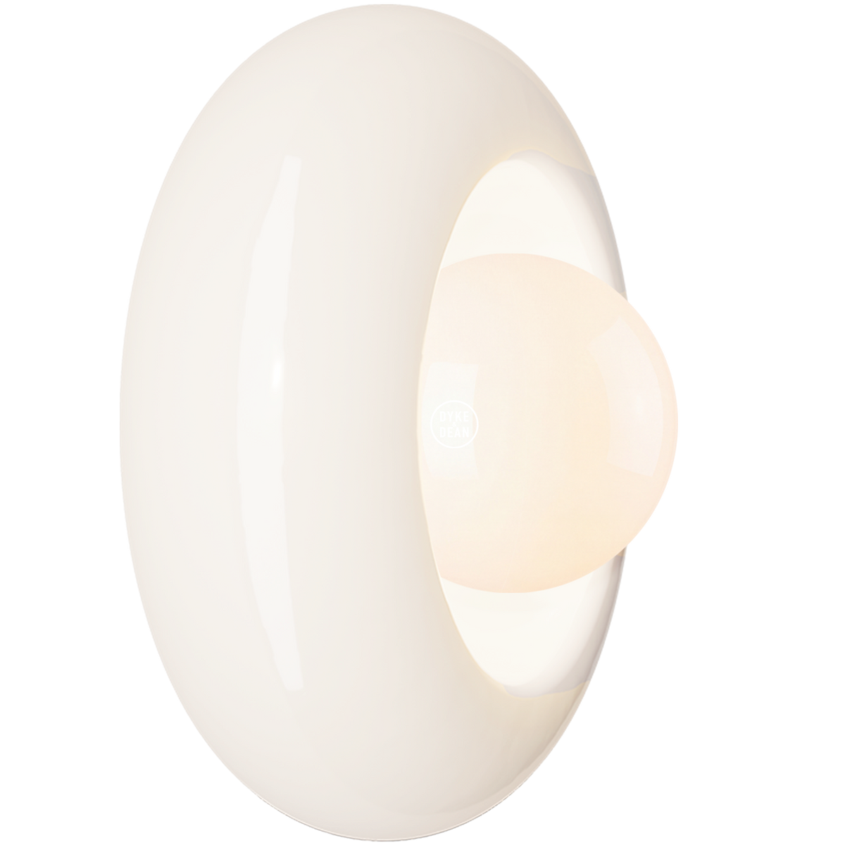 FERROLUCE BUMBUM CERAMIC DISC SCONCE WALL LIGHT LARGE