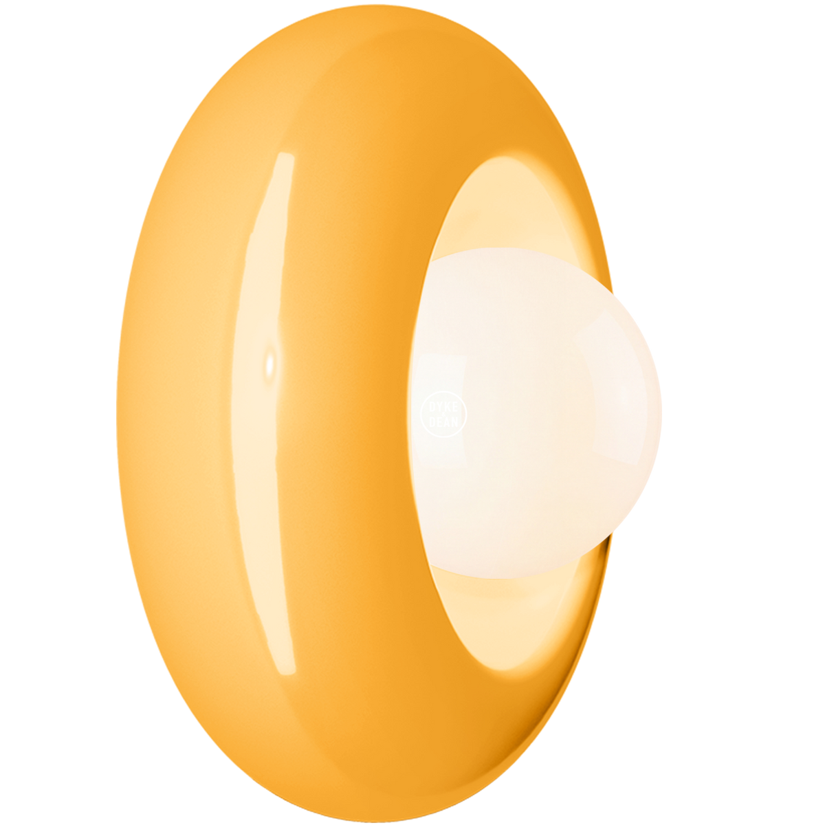 FERROLUCE BUMBUM CERAMIC DISC SCONCE WALL LIGHT LARGE