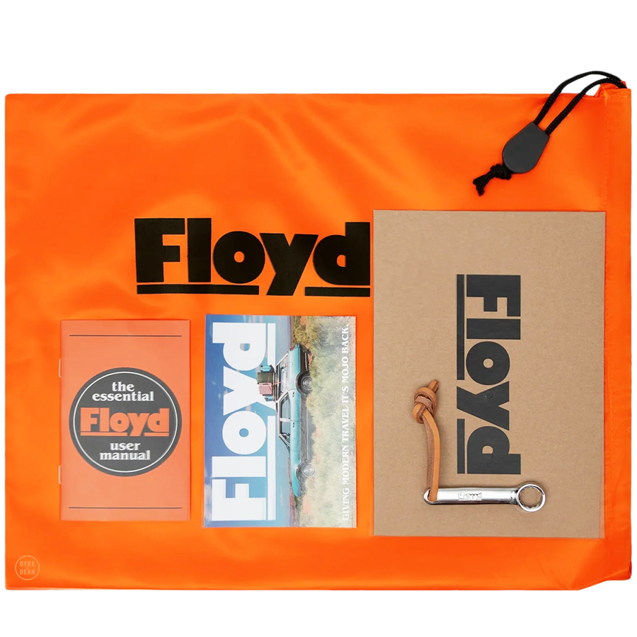 FLOYD CHECK IN TRAVEL CASE BRONCO BROWN
