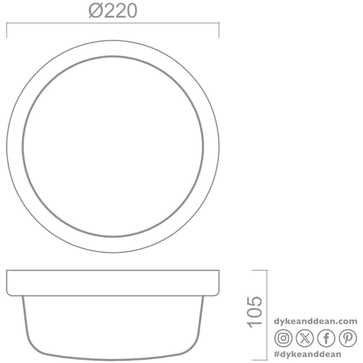 BROWN INDUSTRIAL ROUND WALL & CEILING BULKHEAD LIGHT