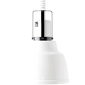 WHITE STAY HOT HEAT LAMP PENDANT FOCUS IO RETRACTABLE CORD