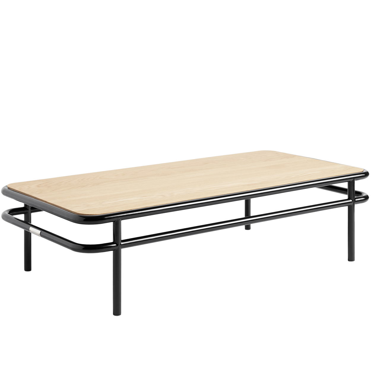 TOLIX UD NATURAL OAK TOP COFFEE TABLE 120x60