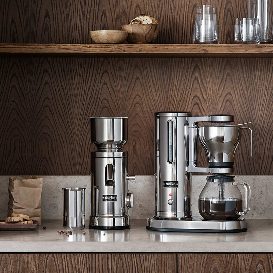AARKE COFFEE MAKER CHROME