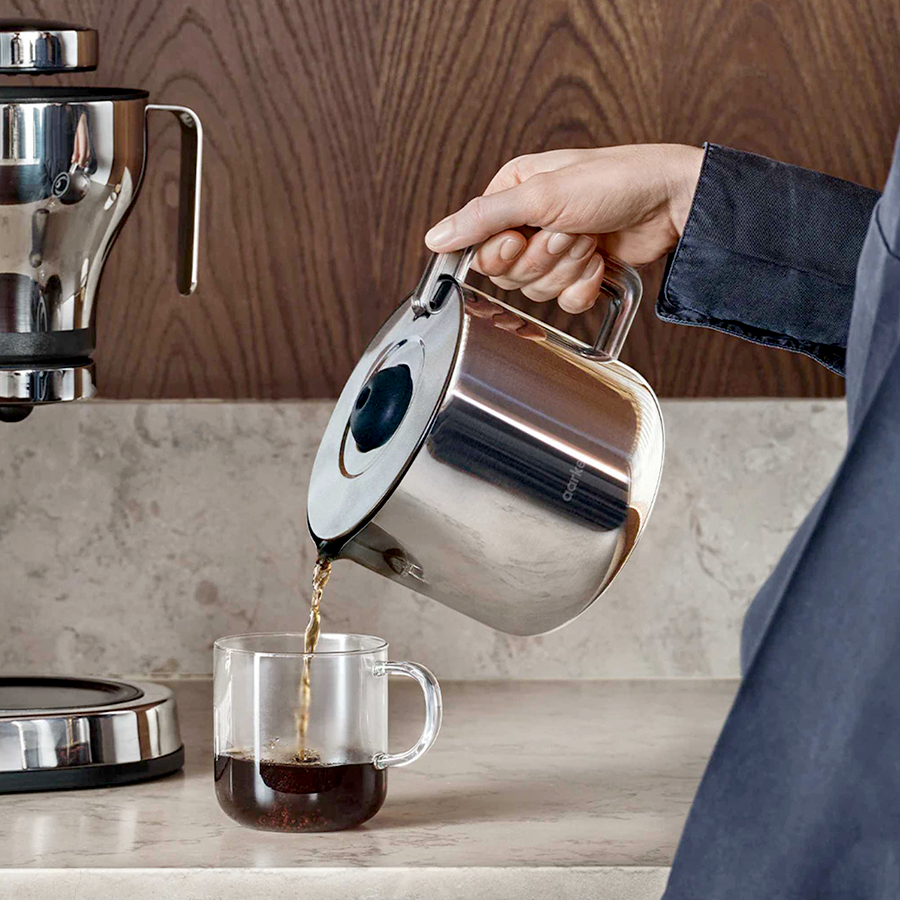 AARKE COFFEE MAKER CHROME