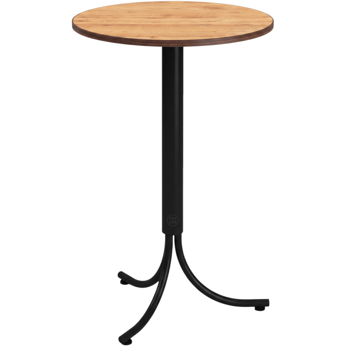 ADICO MAR HIGH TABLE 60 WOOD TOP - DYKE & DEAN
