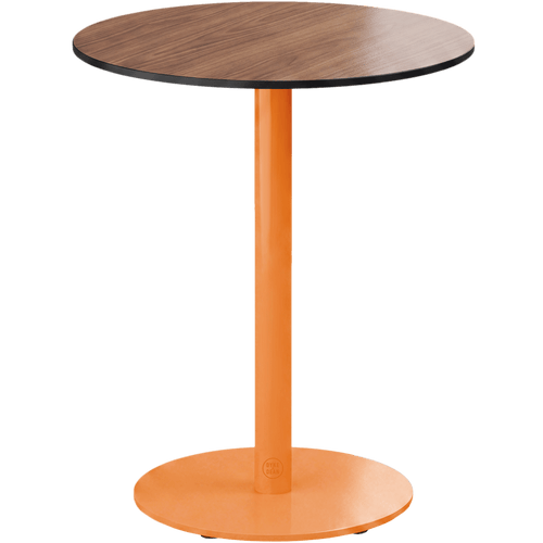ADICO PLANA ROUND FOLDING TABLE WOOD TOP - DYKE & DEAN