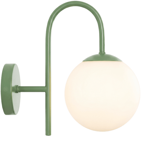 ARC WALL LIGHT SMALL GLOBE - DYKE & DEAN