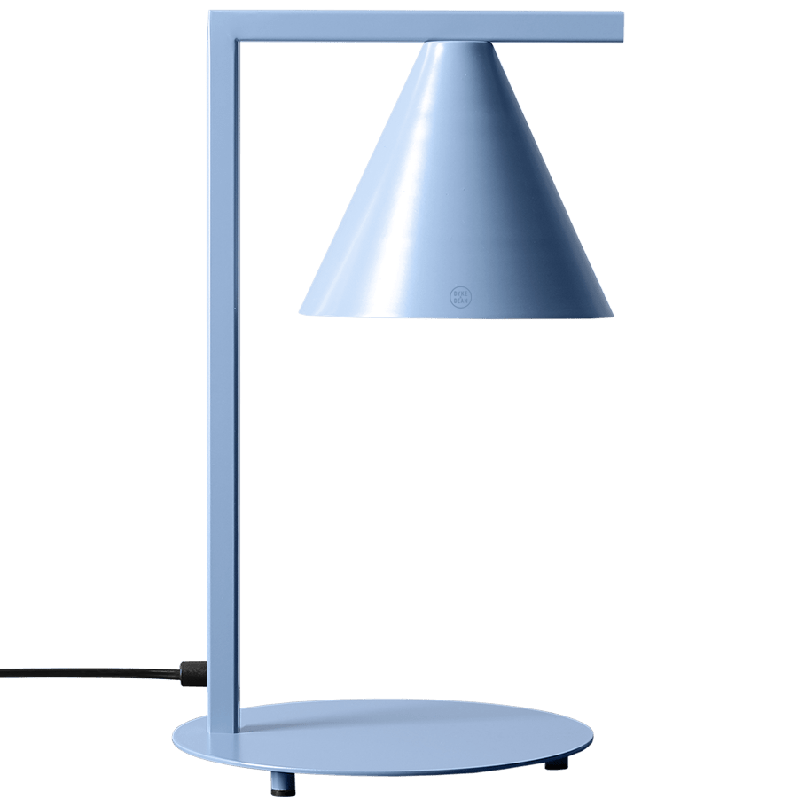 BATON CONE TABLE LIGHT DUSTY BLUE - DYKE & DEAN