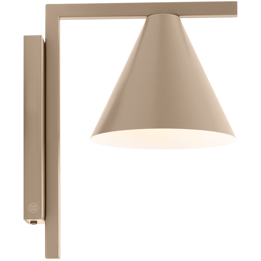 BATON CONE WALL LIGHT BEIGE - DYKE & DEAN