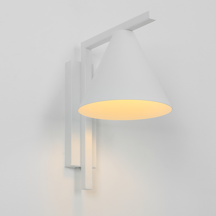 BATON CONE WALL LIGHT WHITE - DYKE & DEAN