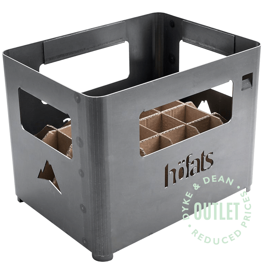 BEER BOX FIRE BASKET & GRILL OUTLET - DYKE & DEAN