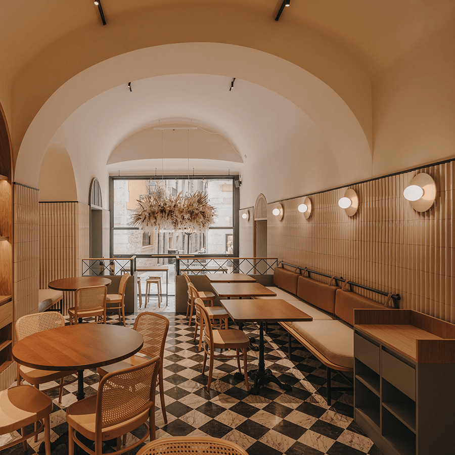 BLACK DISC GLOBE WALL LIGHT - DYKE & DEAN