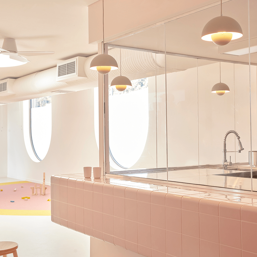 BLOOM POT PENDANT LAMP BLUE - DYKE & DEAN