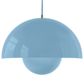 BLOOM POT PENDANT LAMP BLUE LARGE - DYKE & DEAN