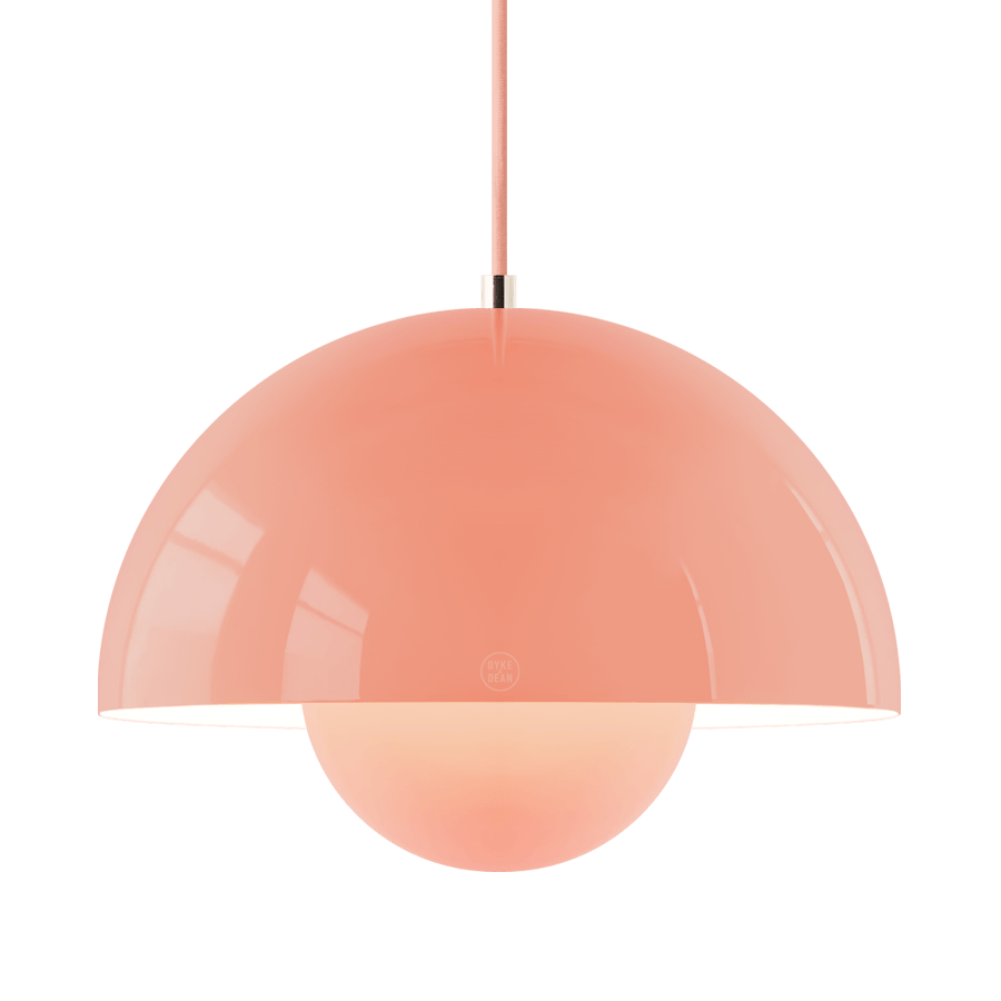 BLOOM POT PENDANT LAMP PINK - DYKE & DEAN
