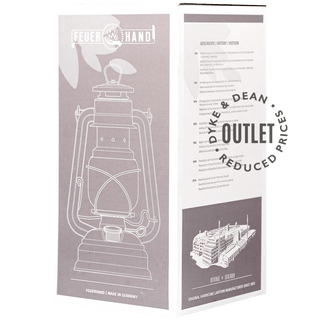 BLUE PETROMAX LANTERN WITH BOX OUTLET - DYKE & DEAN