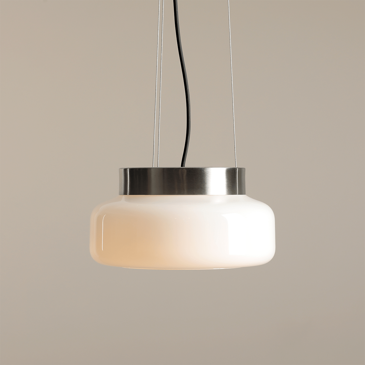 BONBON GLASS PENDANT LIGHT ALMOND MEDIUM - DYKE & DEAN