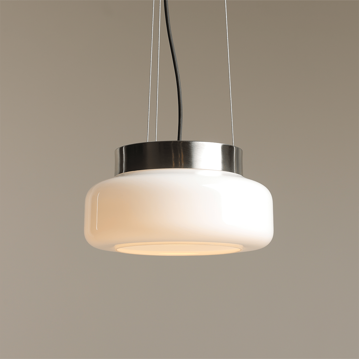 BONBON GLASS PENDANT LIGHT ALMOND MEDIUM - DYKE & DEAN