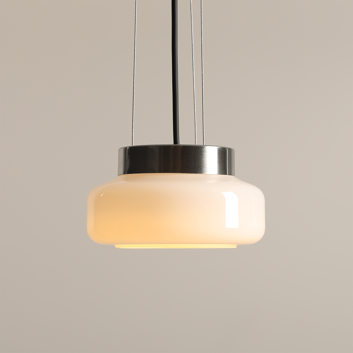 BONBON GLASS PENDANT LIGHT ALMOND SMALL - DYKE & DEAN