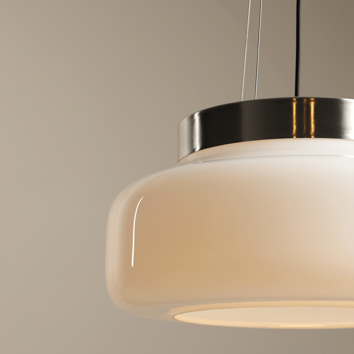 BONBON GLASS PENDANT LIGHT ALMOND SMALL - DYKE & DEAN