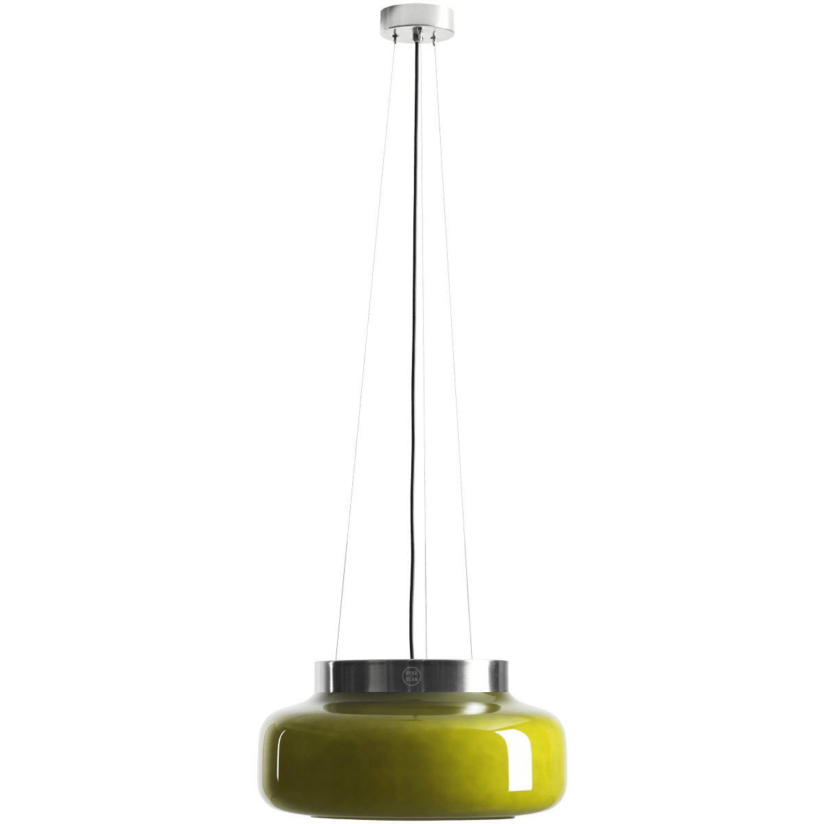 BONBON GLASS PENDANT LIGHT LIME LARGE - DYKE & DEAN