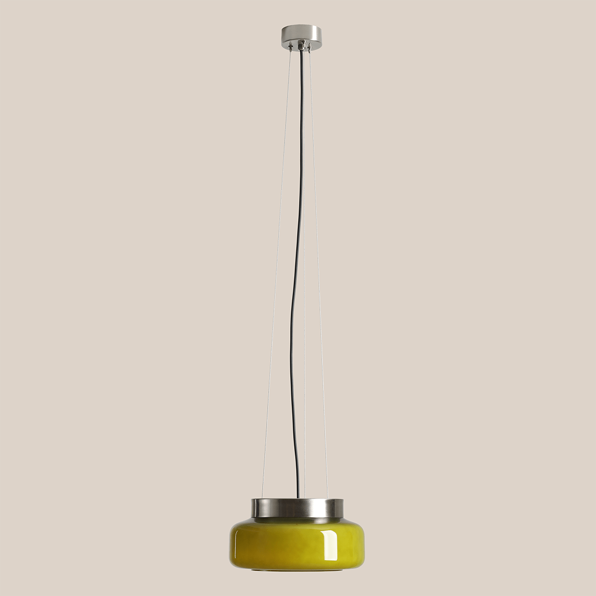 BONBON GLASS PENDANT LIGHT LIME MEDIUM - DYKE & DEAN