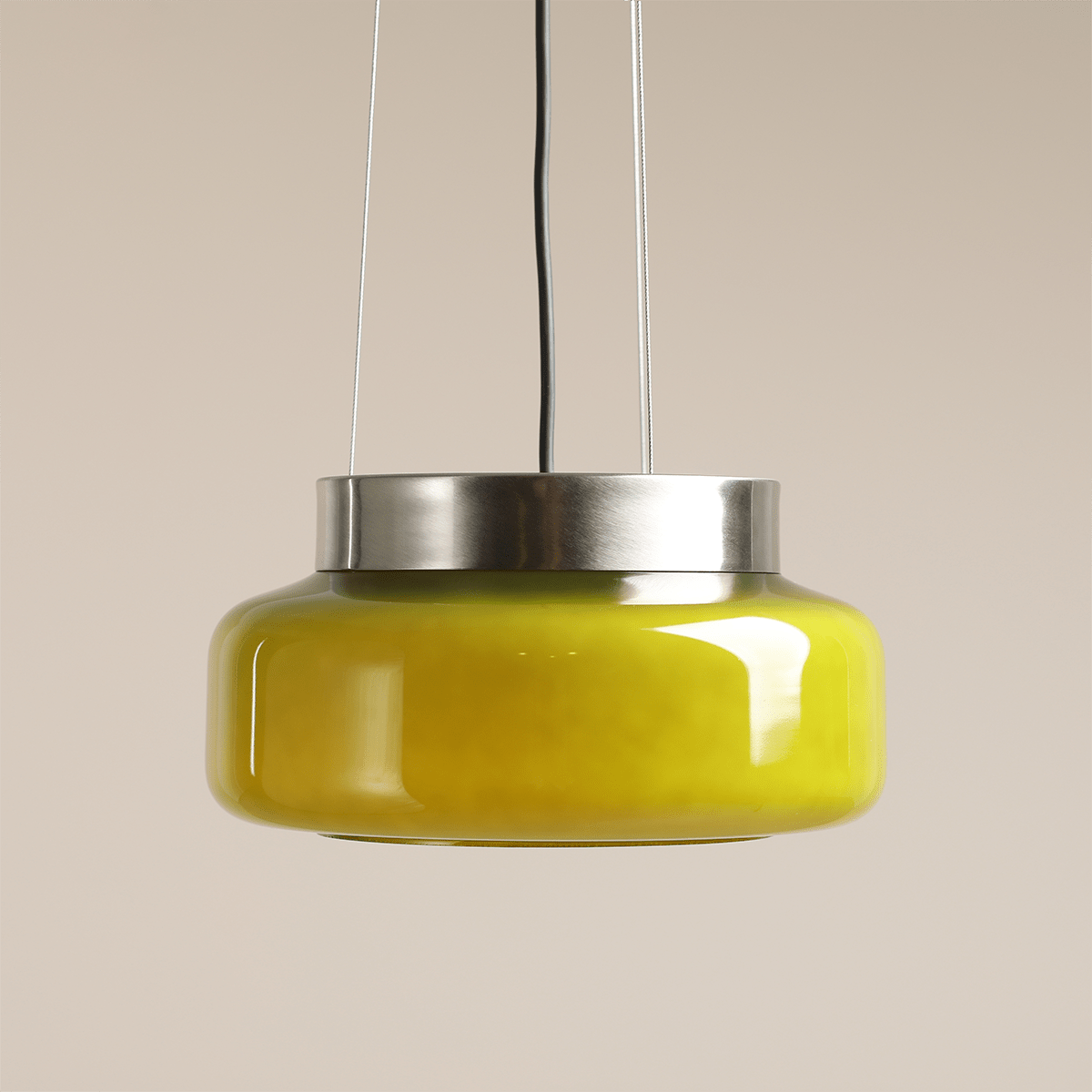 BONBON GLASS PENDANT LIGHT LIME MEDIUM - DYKE & DEAN