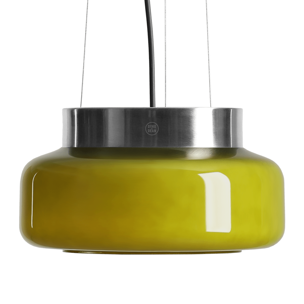 BONBON GLASS PENDANT LIGHT LIME MEDIUM - DYKE & DEAN
