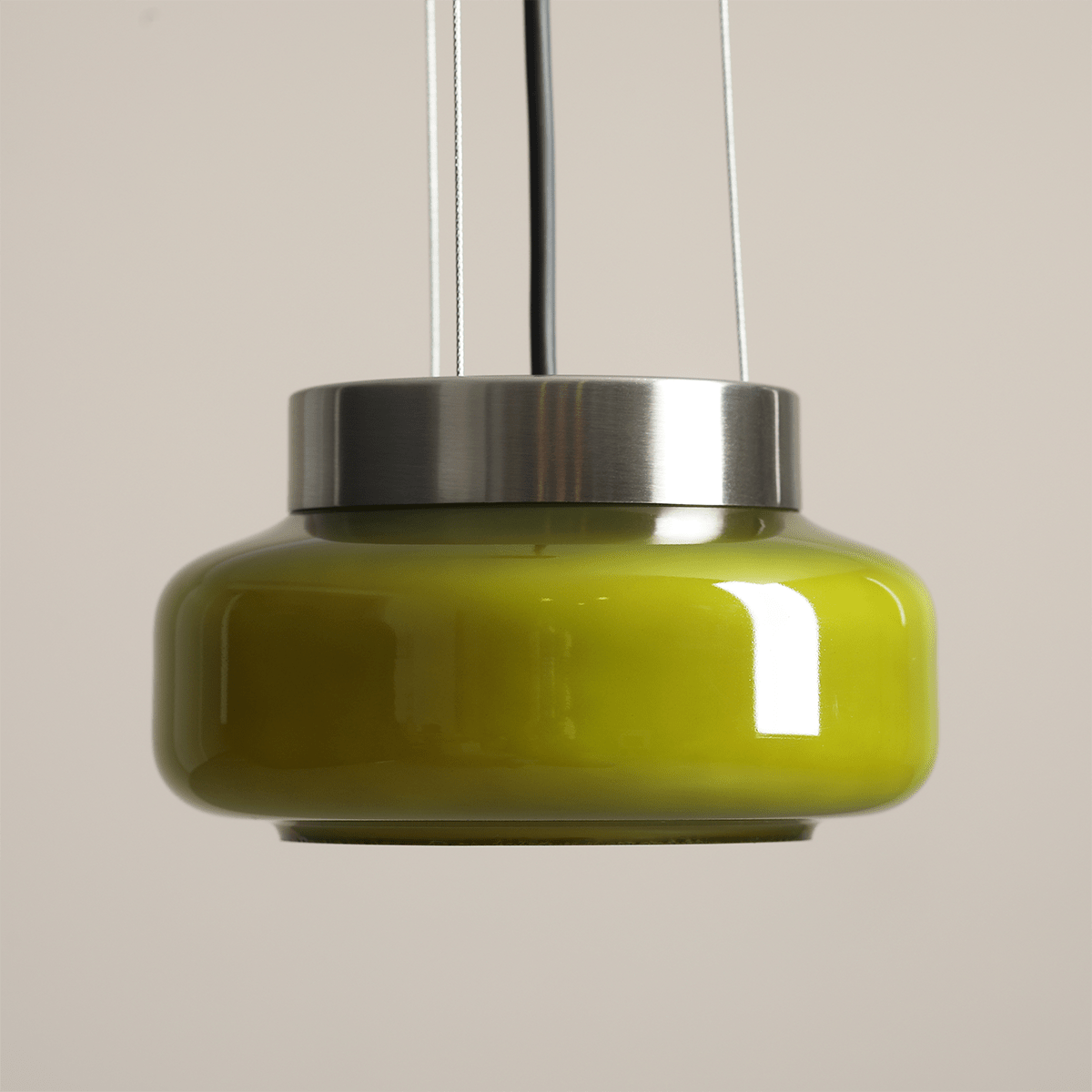 BONBON GLASS PENDANT LIGHT LIME SMALL - DYKE & DEAN