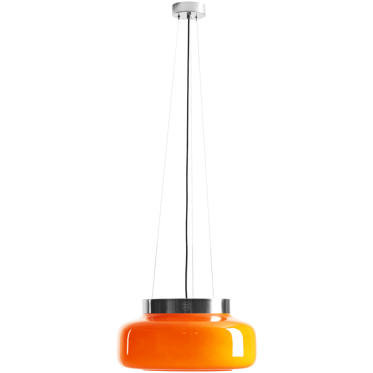 BONBON GLASS PENDANT LIGHT ORANGE LARGE - DYKE & DEAN