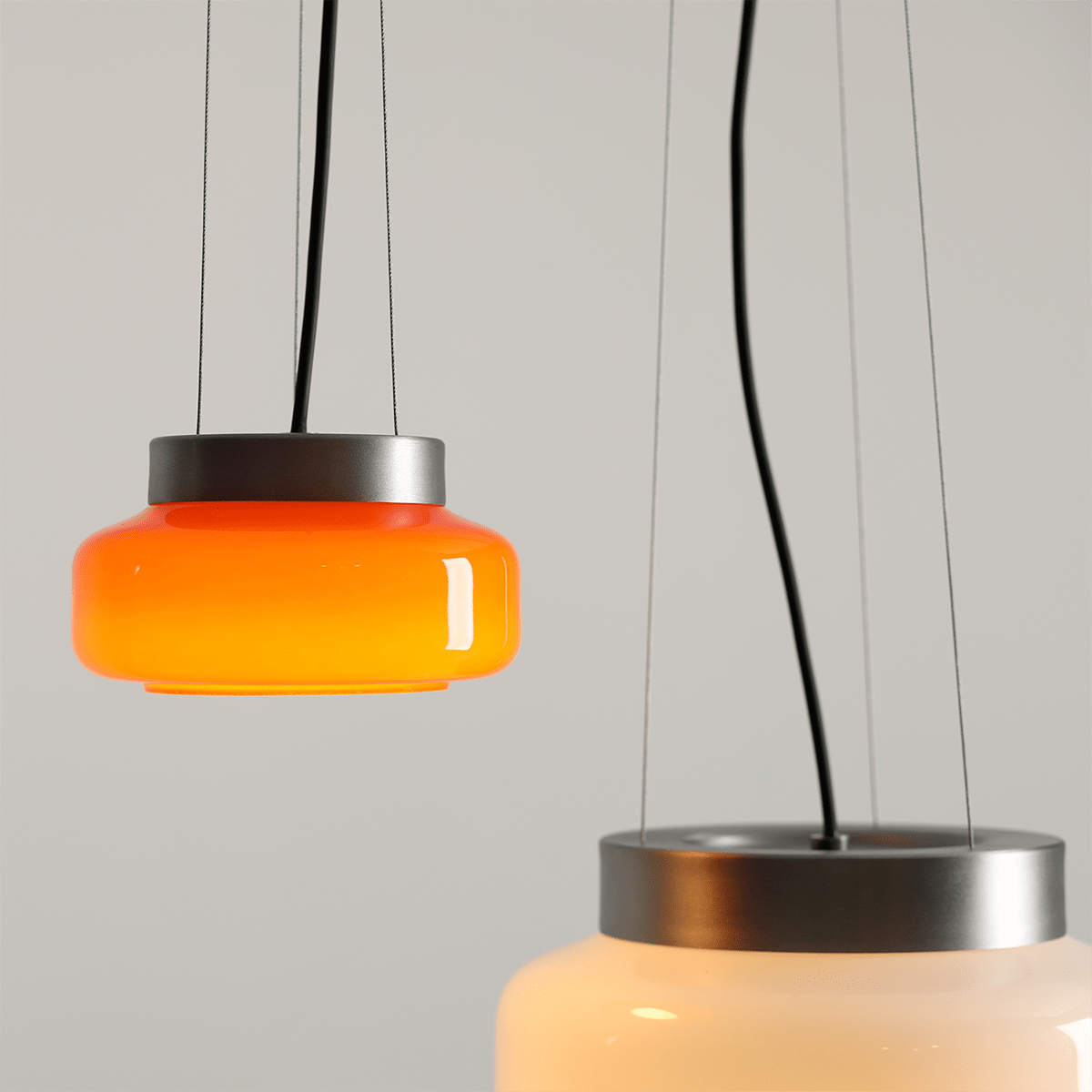 BONBON GLASS PENDANT LIGHT TOFFEE LARGE - DYKE & DEAN