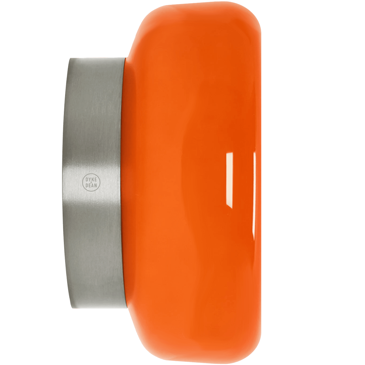 BONBON GLASS SCONCE WALL CEILING LIGHT ORANGE SMALL - DYKE & DEAN