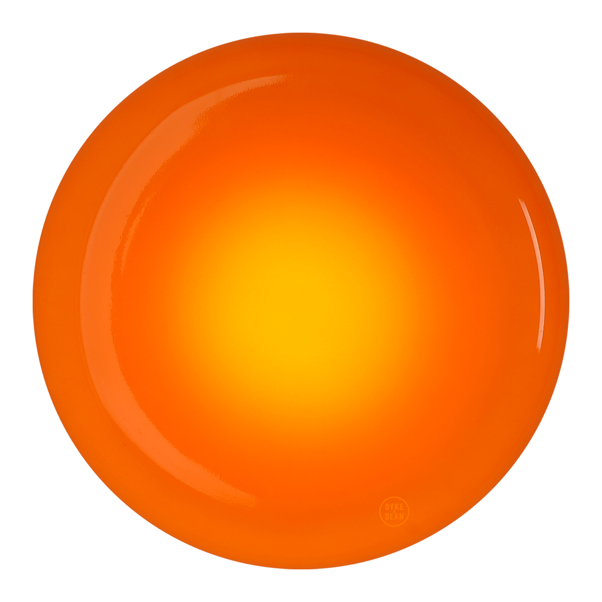 BONBON GLASS SCONCE WALL CEILING LIGHT ORANGE SMALL - DYKE & DEAN