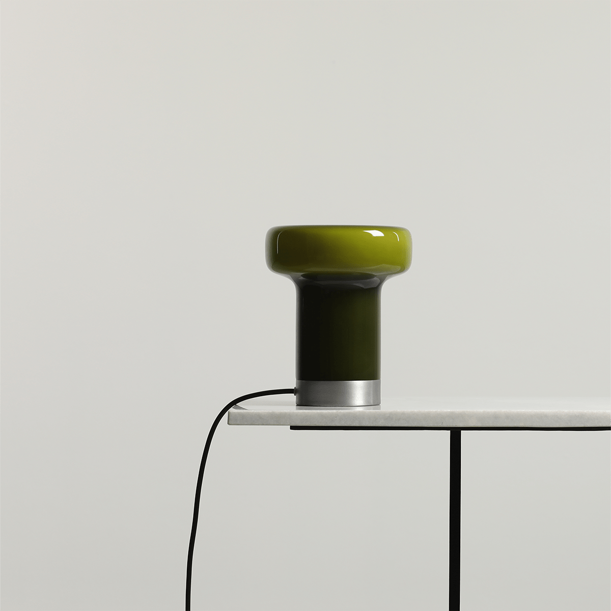 BONBON GLASS TABLE LIGHT LIME SMALL - DYKE & DEAN