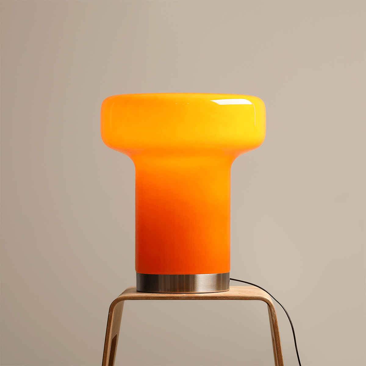BONBON GLASS TABLE LIGHT ORANGE MEDIUM - DYKE & DEAN