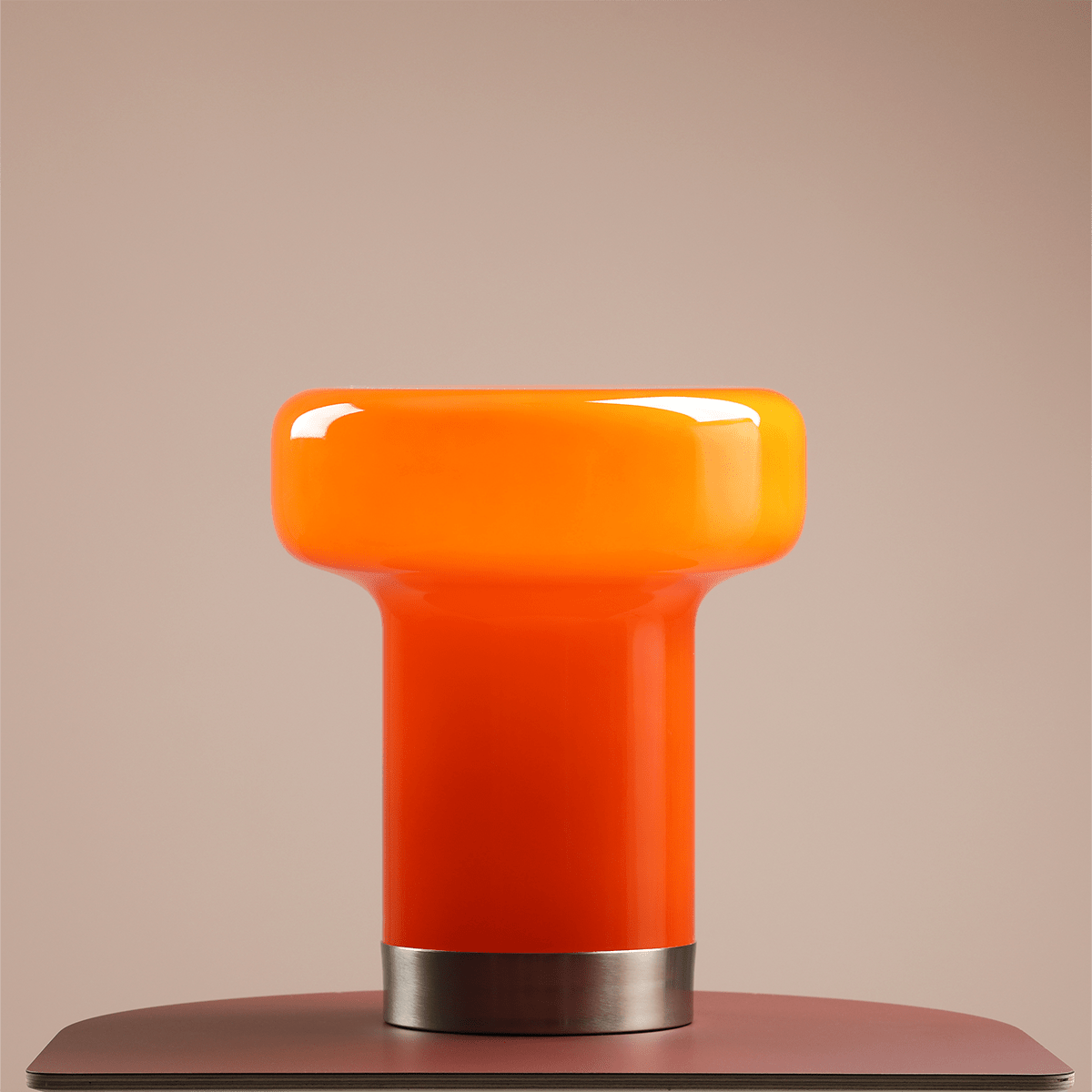 BONBON GLASS TABLE LIGHT ORANGE MEDIUM - DYKE & DEAN