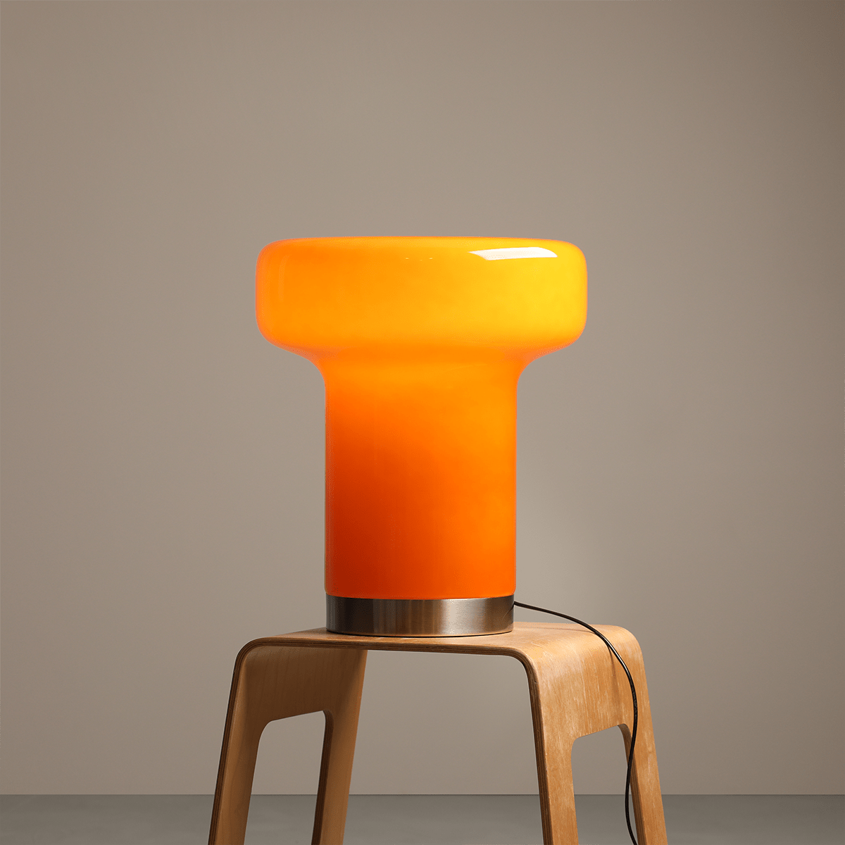 BONBON GLASS TABLE LIGHT ORANGE MEDIUM - DYKE & DEAN