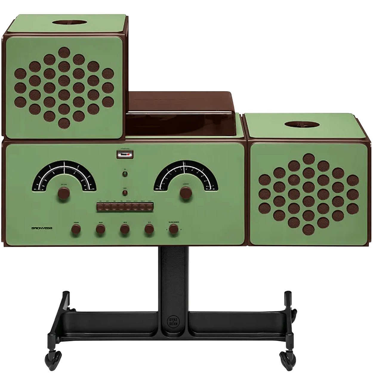 BRIONVEGA RADIOFONOGRAFO 60TH ANNIVERSARY SPECIAL GREEN - DYKE & DEAN