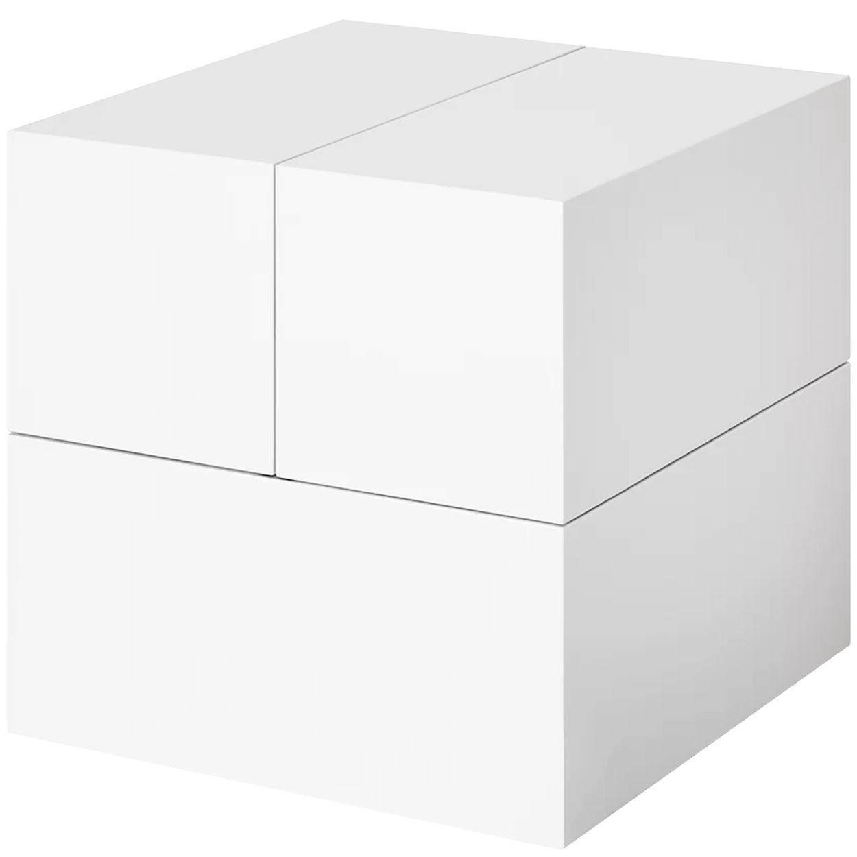 BRIONVEGA WHITE TOTEM RR231 SOUND SYSTEM - DYKE & DEAN