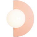 CANDY LOOP GLOBE WALL LIGHT CORAL - DYKE & DEAN