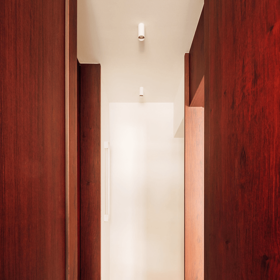 CEILING CYLINDER SPOT LAMP GUN METAL - DYKE & DEAN